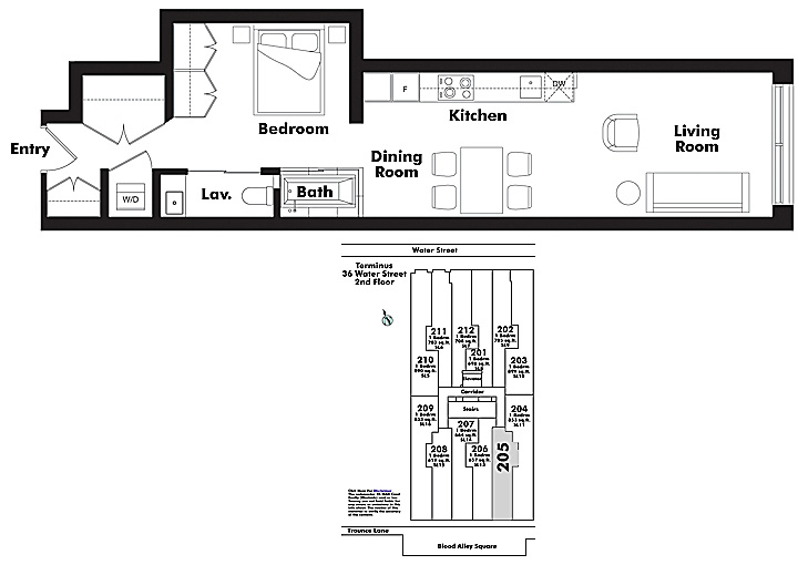 Floor plan 205