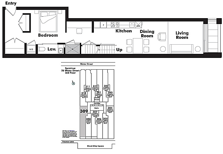 Floor plan 309