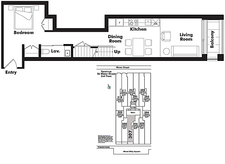 Floor plan 307