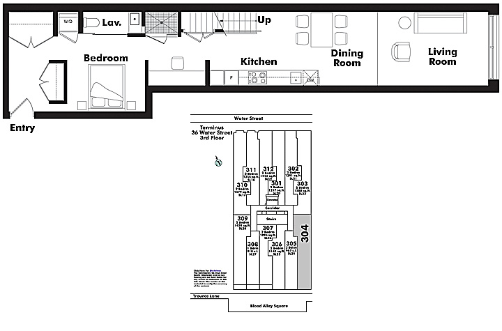 Floor plan 304