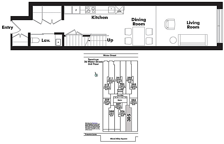 Floor plan 305