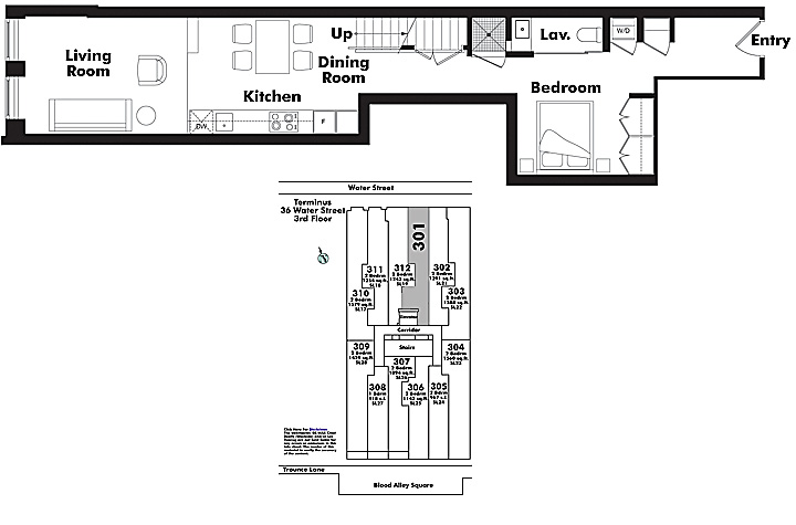 Floor plan 301