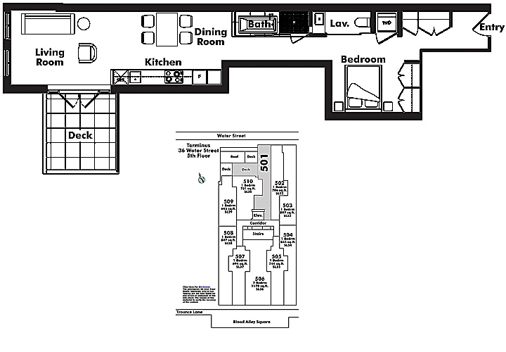 Floor plan 501