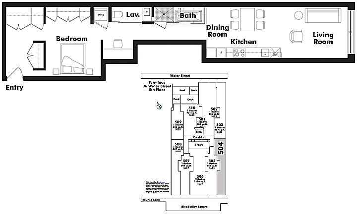 Floor plan 504