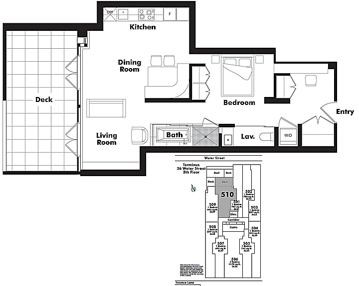Floor plan 510