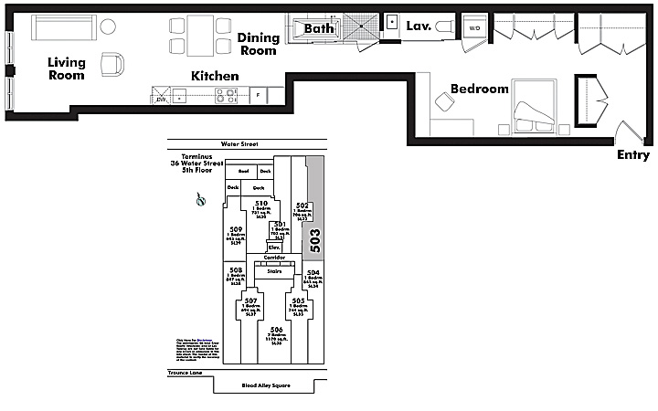 Floor plan 503