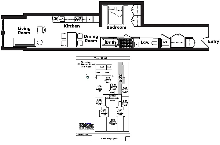 Floor plan 502