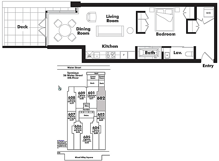 Floor plan 602