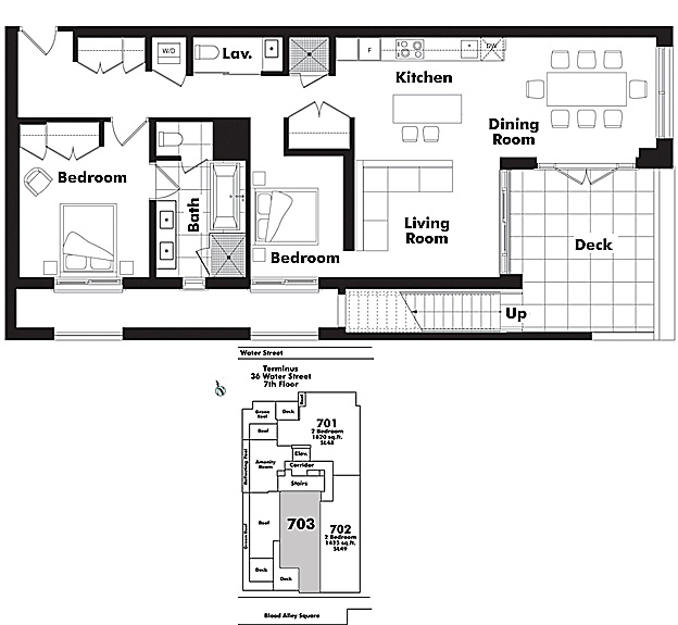 Floor plan PH703