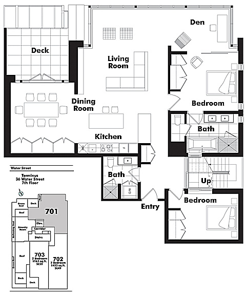 Floor plan PH701