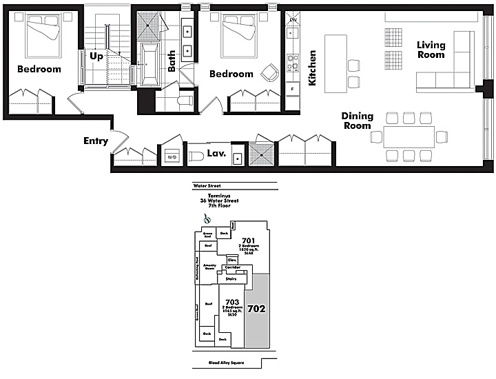 Floor plan PH702