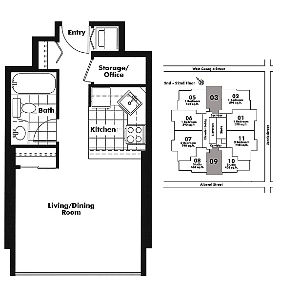Floor plan 2109