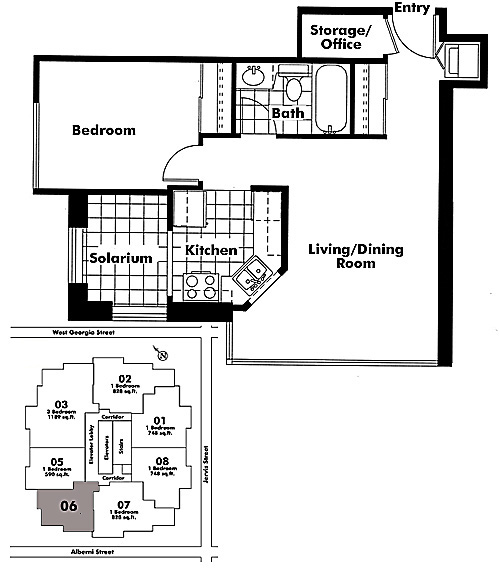 Floor plan 2506