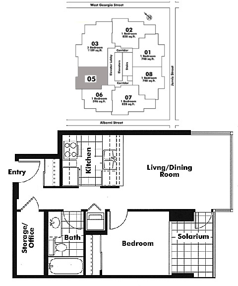 Floor plan 2605