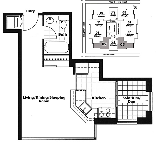 Floor plan 705