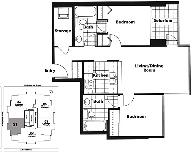 Floor plan 2301