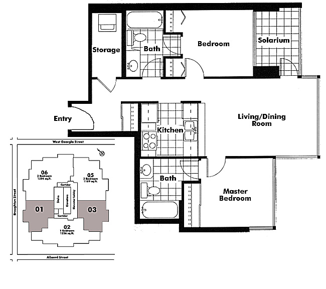 Floor plan 2603