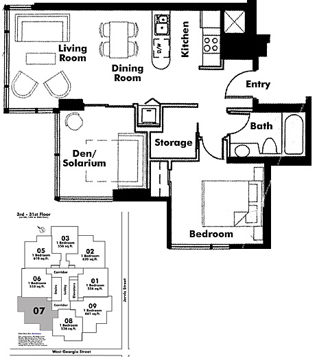 Floor plan 1007