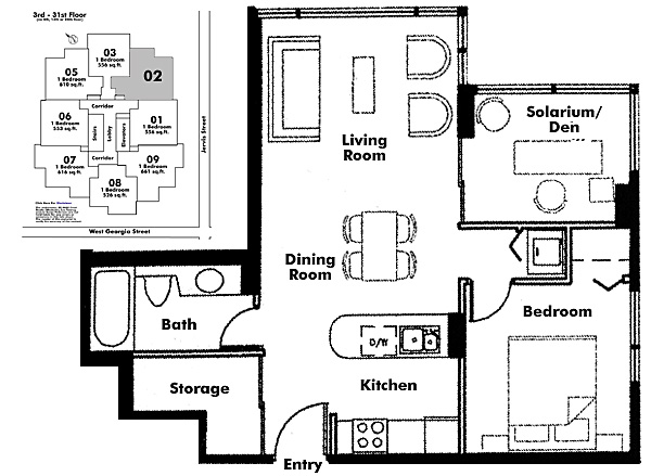 Floor plan 702