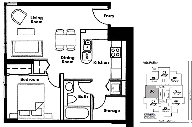 Floor plan 706