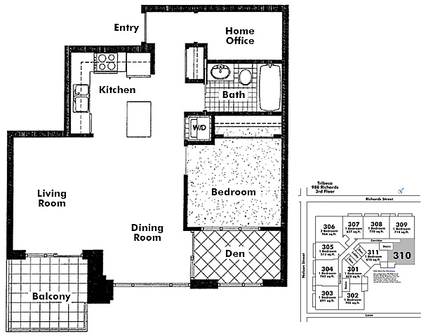 Floor plan 310