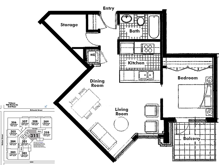 Floor plan 311
