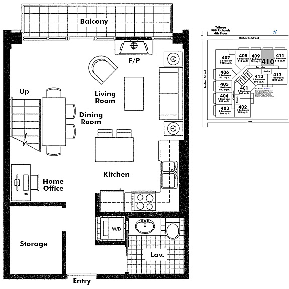 Floor plan 410