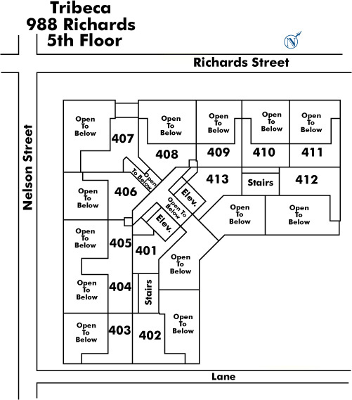 Floor plan 405