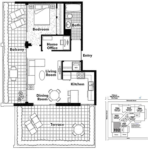 Floor plan 702