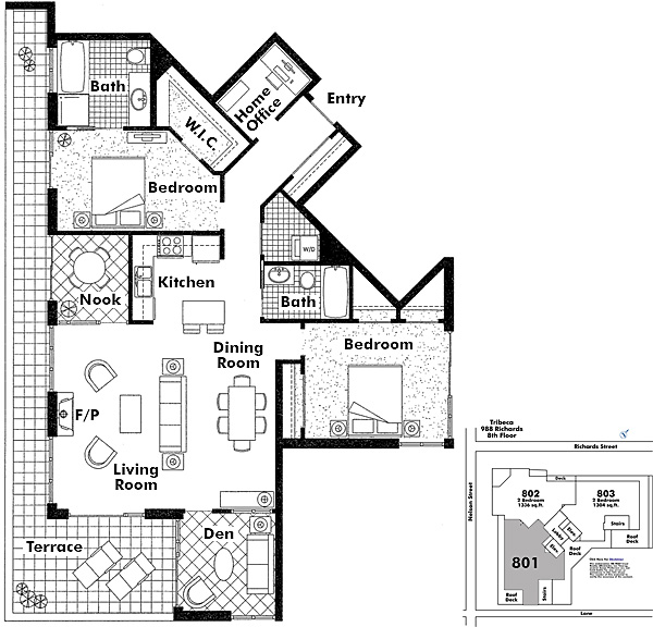 Floor plan 801