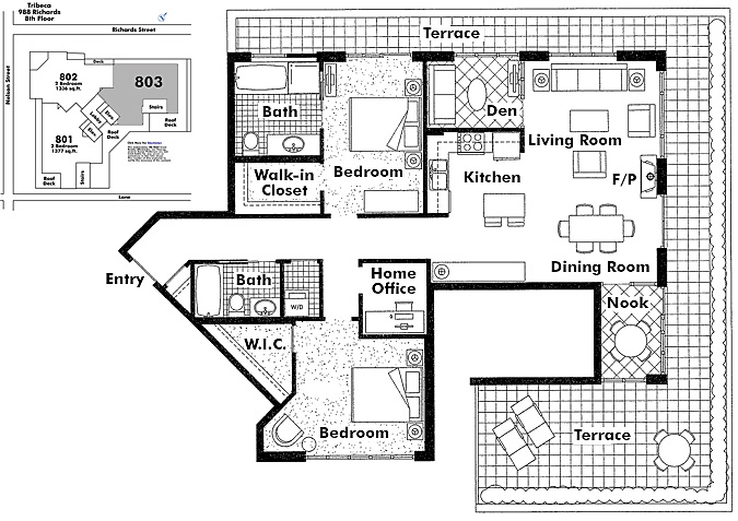 Floor plan 803