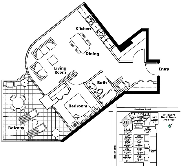 Floor plan 311