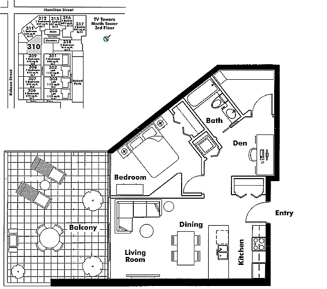 Floor plan 310