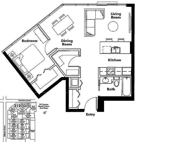 Floor plan 312