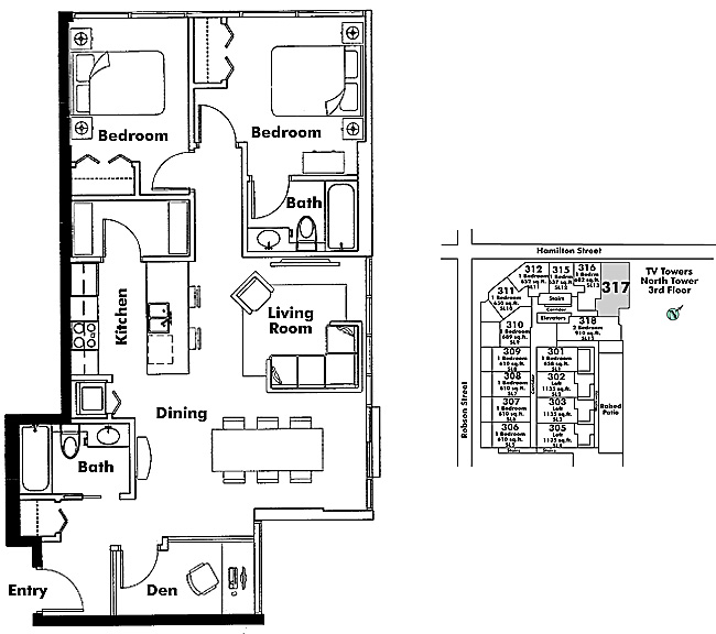Floor plan 317