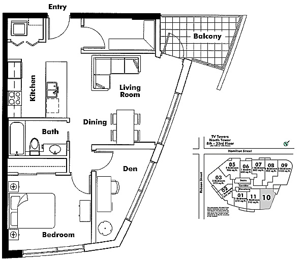 Floor plan 710