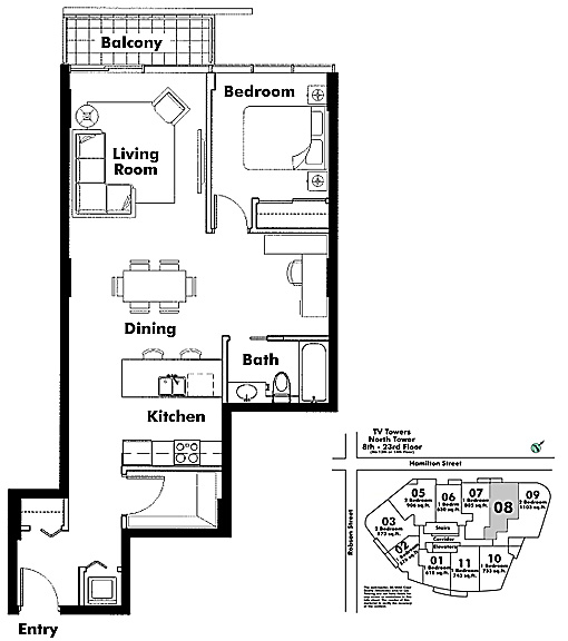 Floor plan 1908