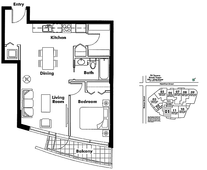 Floor plan 2101