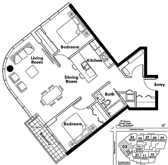 Floor plan 2103