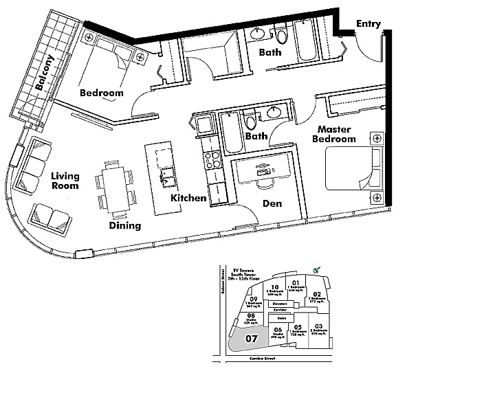 Floor plan 2107