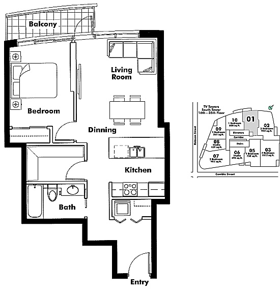 Floor plan 2101