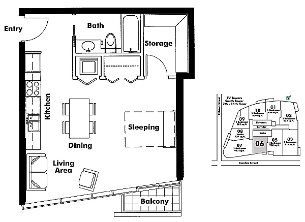 Floor plan 2106