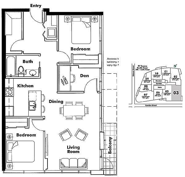 Floor plan 803