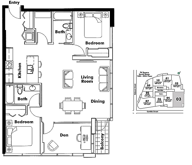 Floor plan 2103