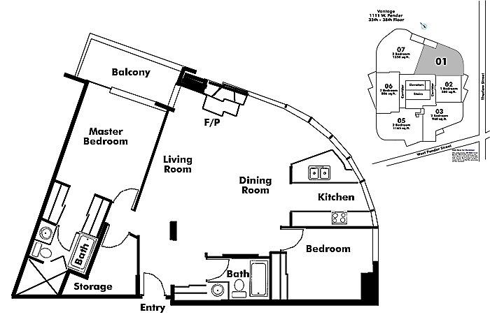 Floor plan 3701