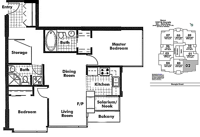 Floor plan 2102