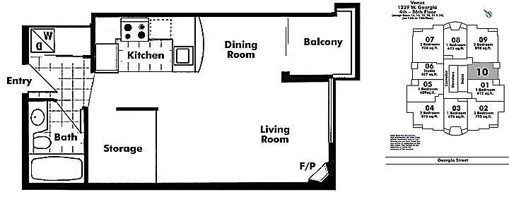 Floor plan 810
