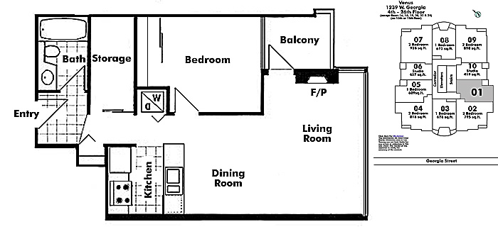 Floor plan 901