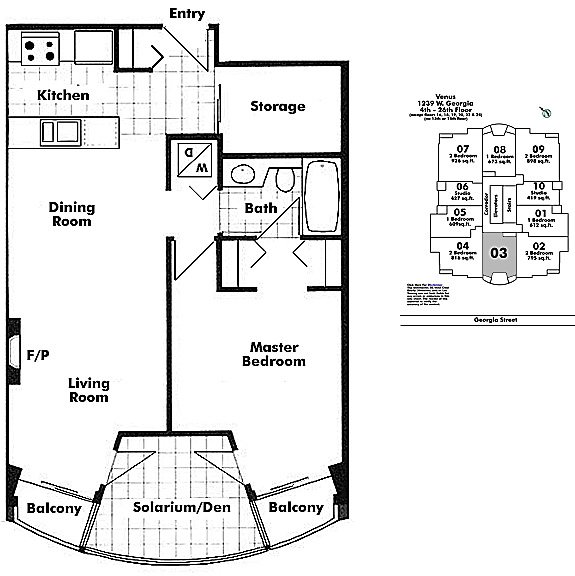 Floor plan 1503