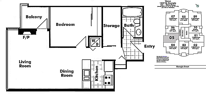 Floor plan 305